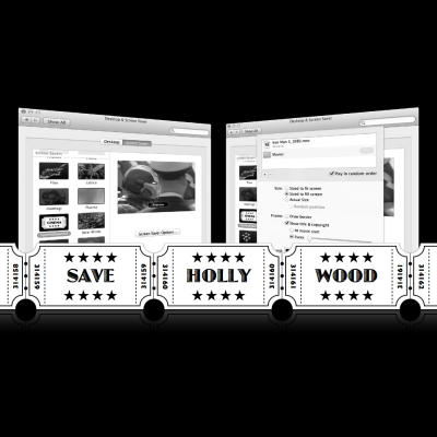 Art7wing : Pilih Video Sebagai Screen Saver
