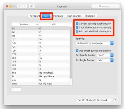 Art7wing : Matikan AutoCorrect Pada Mac OS