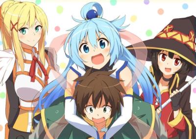 Art7wing : Konosuba Mengkonfirmasikan Pembuatan Film