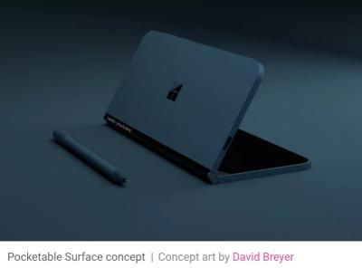 Art7wing : Microsoft Tengah Mengerjakan Laptop "Pocketable" Surface